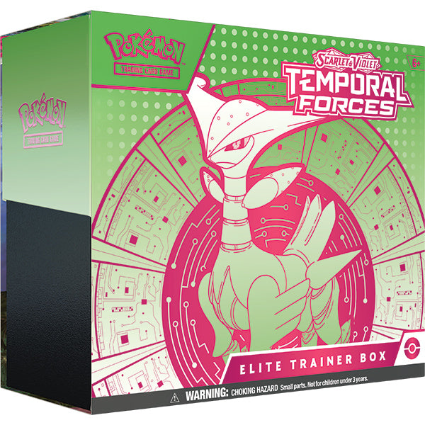 Pokemon TCG: Temporal Forces - Elite Trainer Box (Iron Leaves)