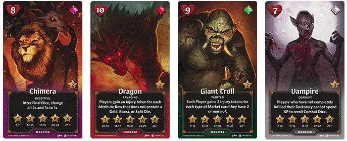 Roll Player - Lenticular Monster Cards