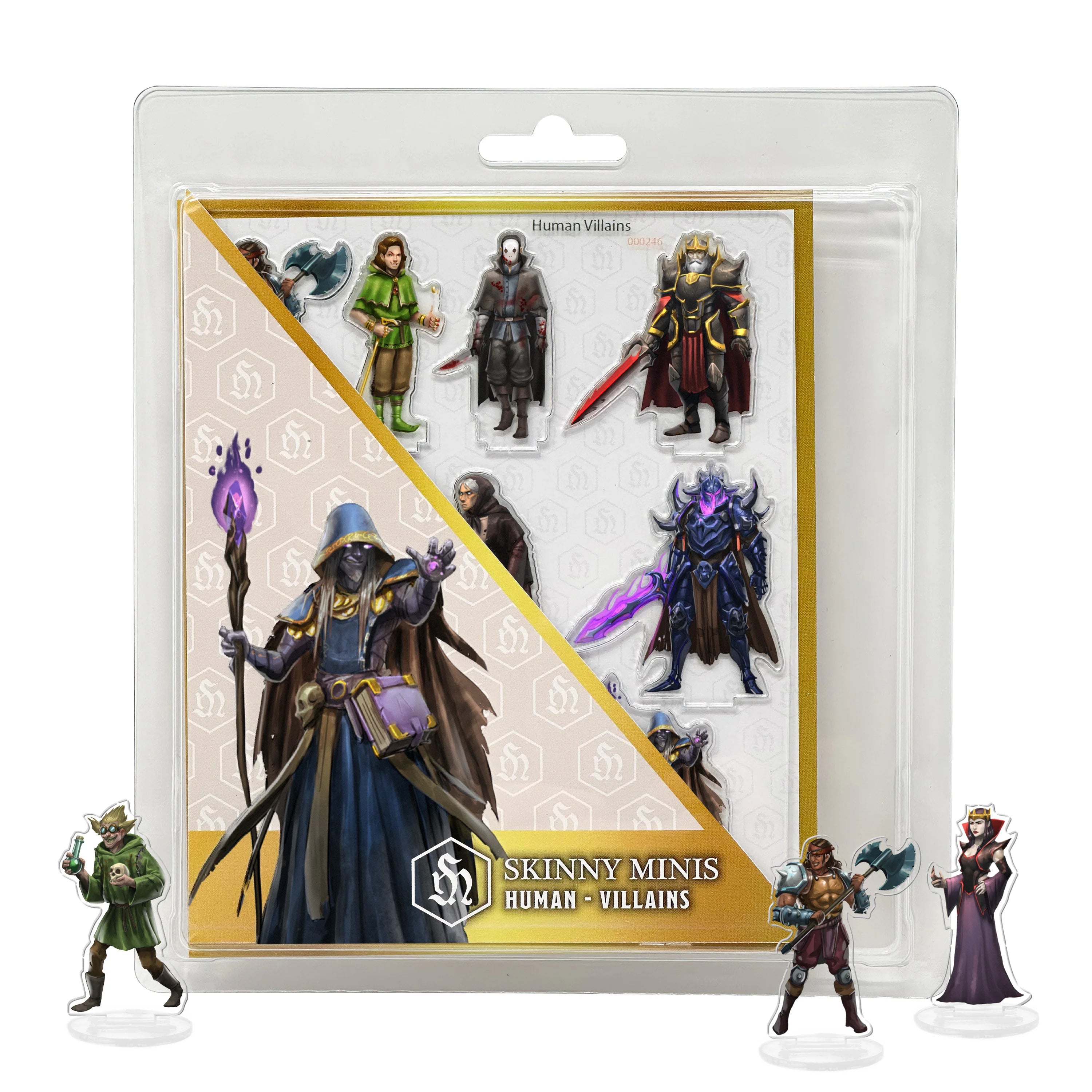 Skinny Minis - Human Villains Set