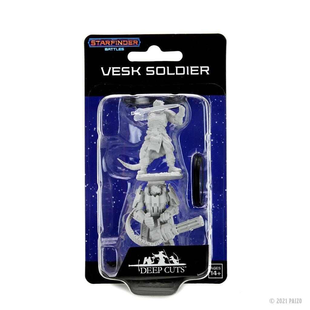 Starfinder Miniatures - Vesk Soldier (90336)