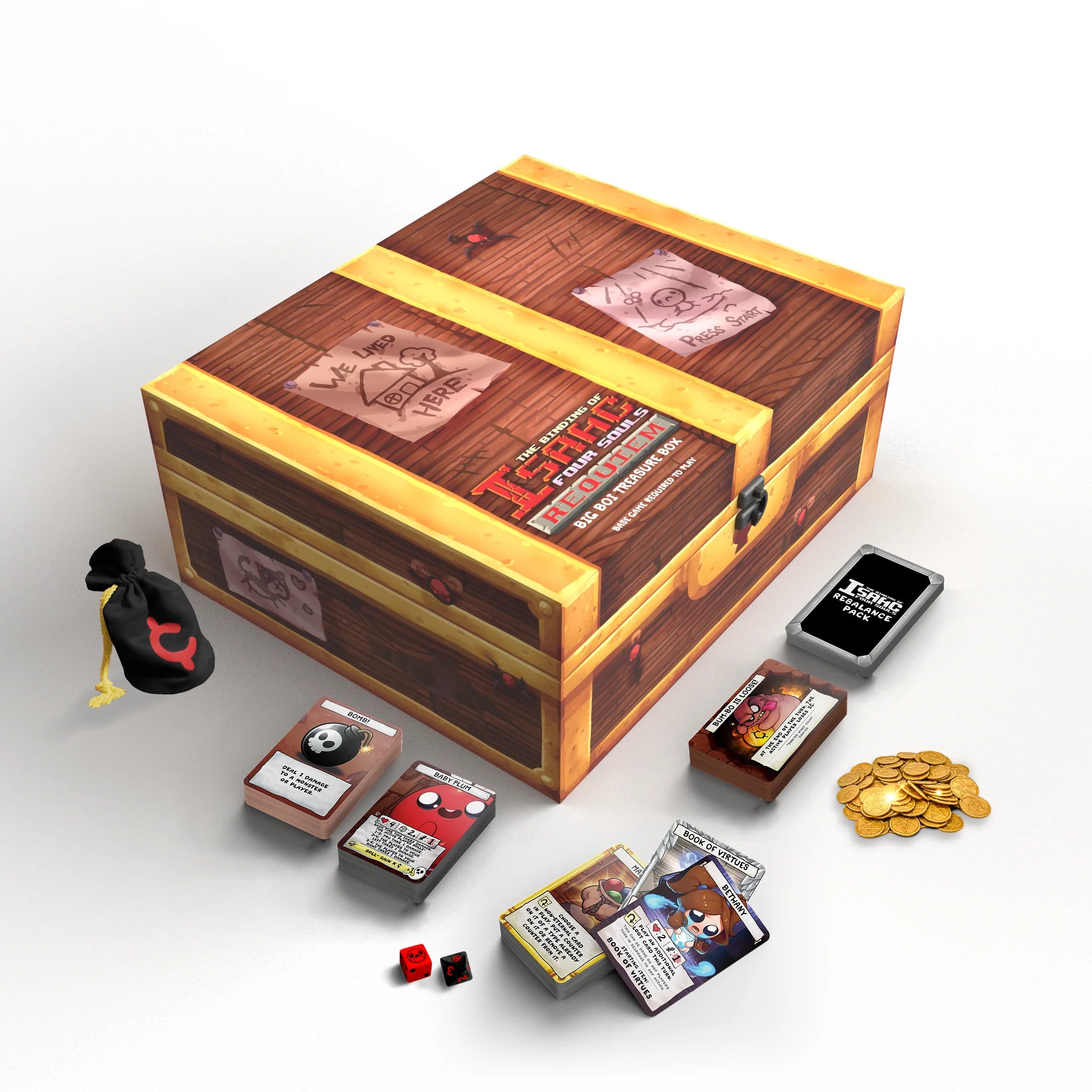 The Binding of Isaac - Four Souls: Big Boi Box Treasure Expansion