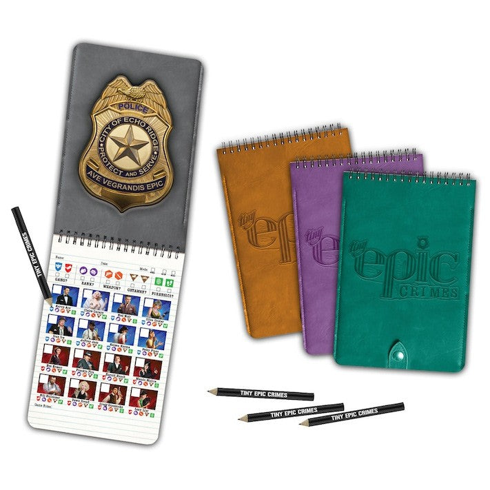 Tiny Epic Crimes - Detective Notepads