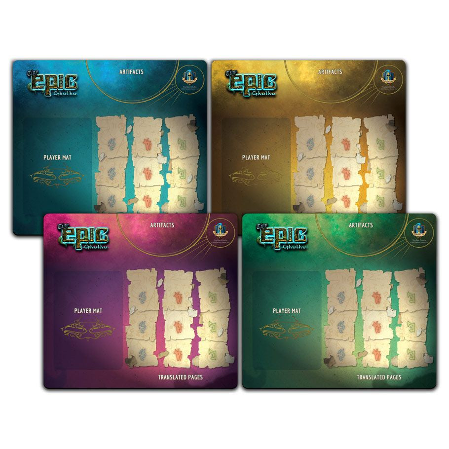 Tiny Epic Cthulhu - Player Mats 4pack