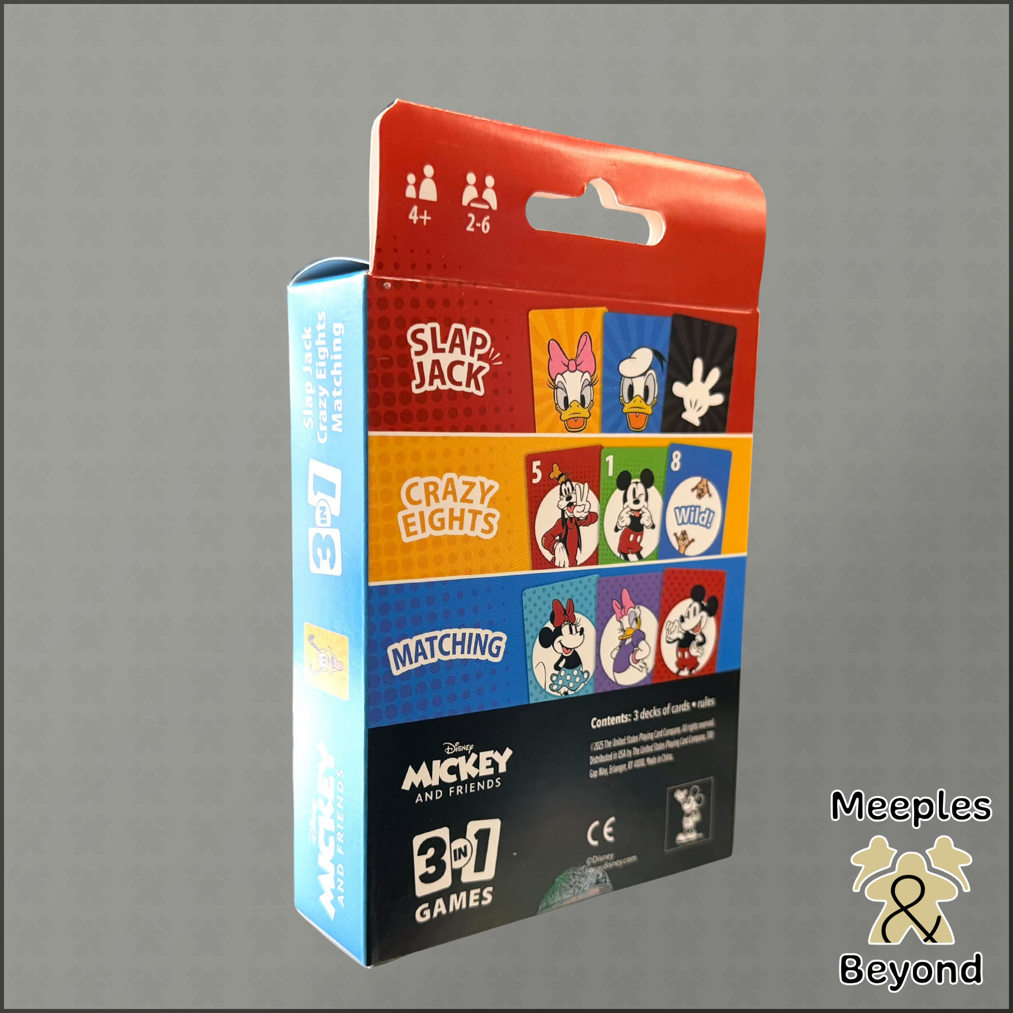 Bicycle: Disney - Mickey and Friends 3 in 1 Game Set