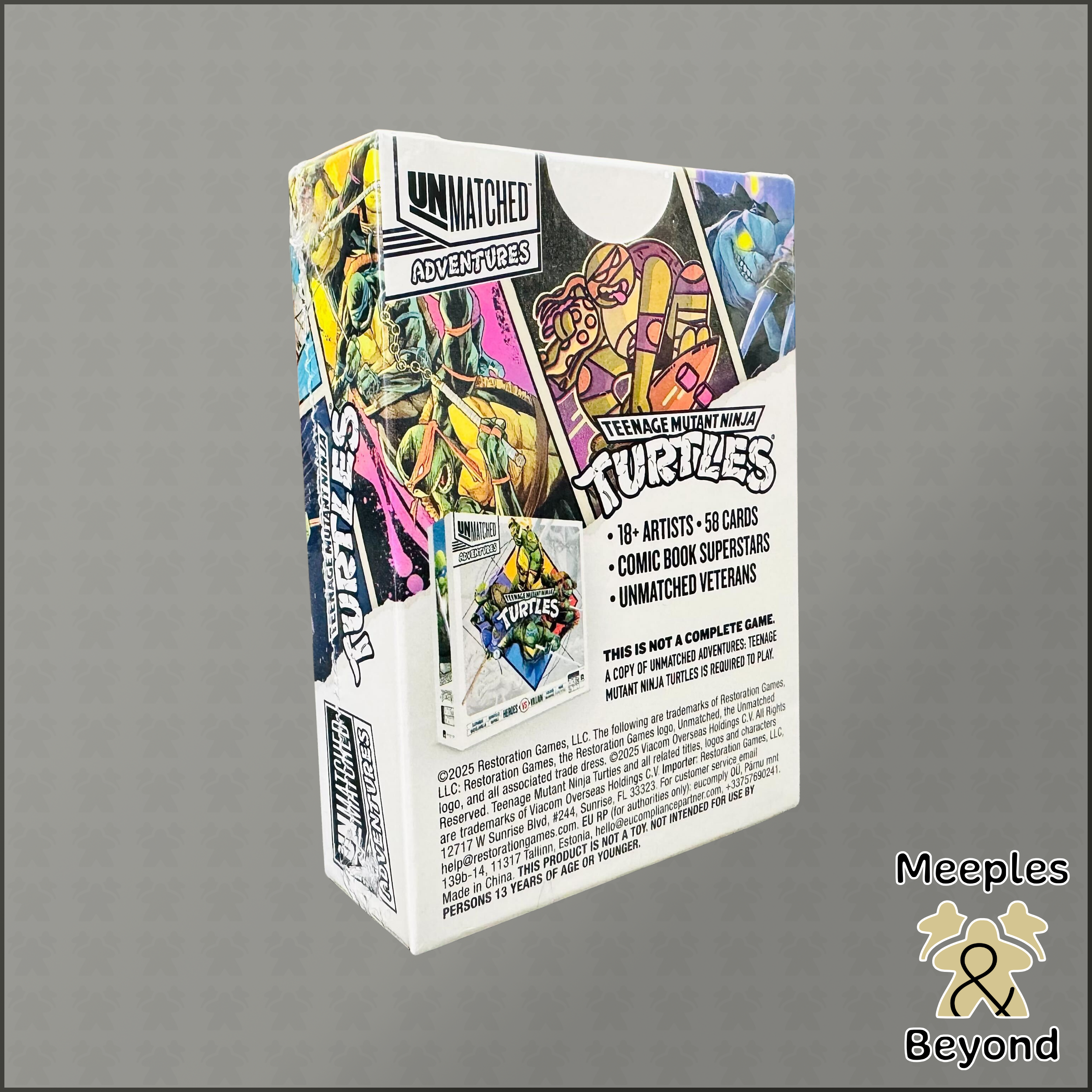 Unmatched Adventures: TMNT - Alt Art Card Pack